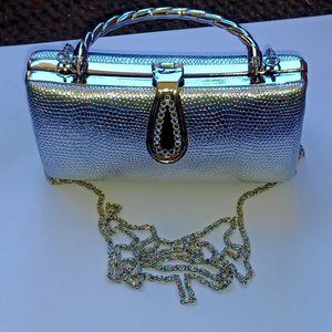 Small Silver Evening Bag